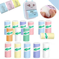 57*25MM HD Mini Printer Thermal Paper Self-adhesive Roll Paper Label Sticker Photo Inkless Printing Portable Printer Color Paper