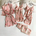 Pajamas for Women Summer Sexy Five-piece Set Suspender | SAMAG