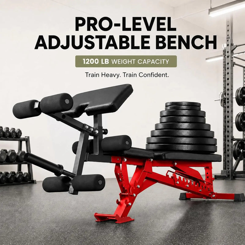 Multi-Functional Adjustable Weight Bench 3-in-1 workout | SAMAG