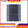 FLALWREO M4000 Professional Mini DJ Controller for Club Disco Home Audio Power Mixer Console Mini Speaker Use