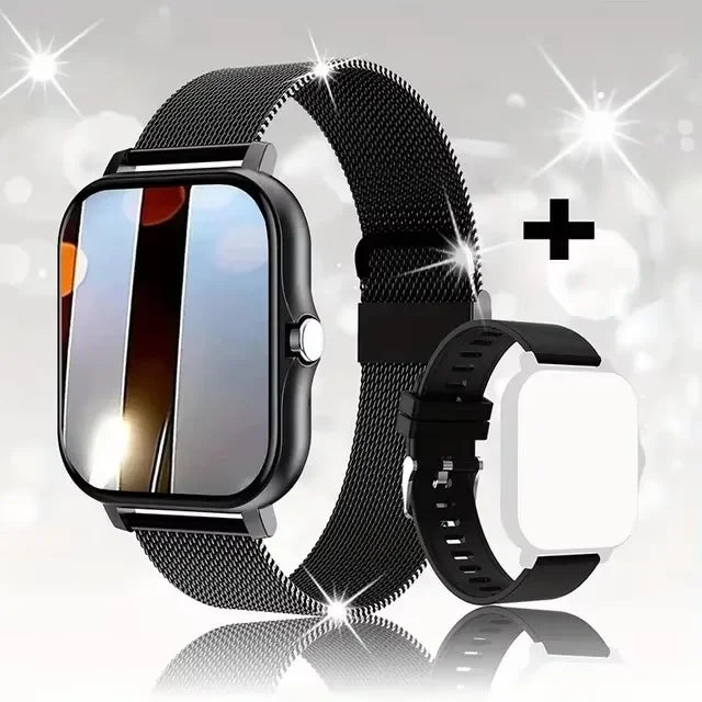 New 1.83'' Waterproof Smart Watch Message Answer Call Sleep Monitoring Sports Pedometer Information Alerts For iPhone Android
