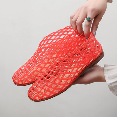 New Women Leisure Jelly Sandals Cut-out Soft PVC | SAMAG