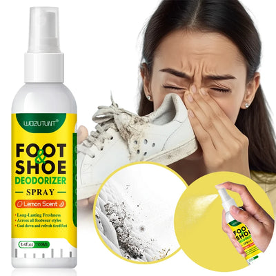 100ml Foot Shoes Deodorizer Spray Lemon Perfume Feet | SAMAG