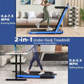 Dual - Function Desk Treadmill, 2.5HP Motor, Bluetooth - View 2 | SAMAG