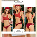 6pcs Cotton Women's Lingerie M-XXL Solid Seamless Panties Sexy Breathable Low-Waist Briefs Female Soft Comfortable Underpants