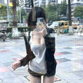 KING BRAND Women's Thin Silk Open Cardigan Sun Protection Vest V-neck Knitted Air Conditioning Outerwear Summer Casual Style