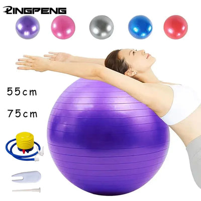Exercise Yoga Ball Balance Stability Swiss Support Up | SAMAG