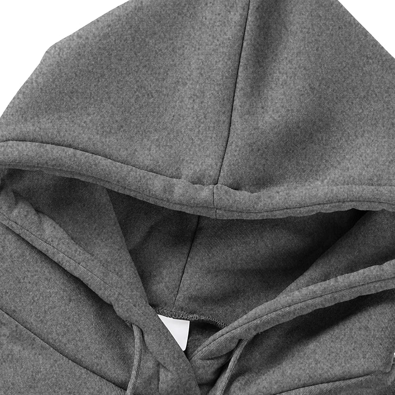Tracksuit Men 2 Piece Set Big and Tall Long Sleeve Hooded Activewear Suits Gym Workout Training Stretchy - View 2 | SAMAG