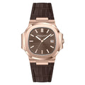 New Specht&Sohne Men's Watches Mechanical Watch Japan Miyota 8215 Movt Rose Gold Stainless Steel Classic 5711 Watch Waterproof