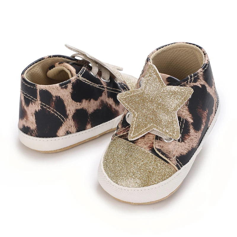 VALEN SINA New Baby Shoes White Christening Baptismal Moccasins Infant Boys Girls Slip-On Peas Shoes Walking Shoes