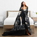 The Vampire Diaries Damon Salvatore Blanket