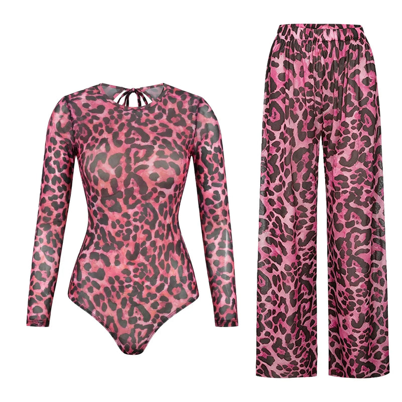 Women's Long Sleeve Swimwear Sunscreen One Piece Swimsuit | SAMAG