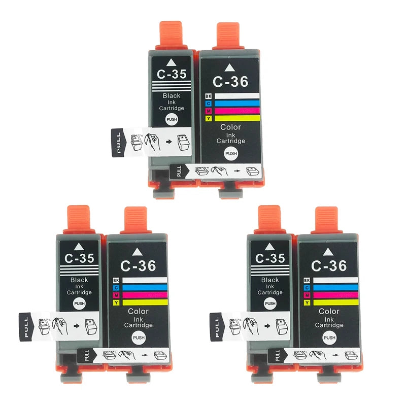 PGI-35 CLI-36 PGI35 CLI36Ink Cartridge for Canon Pixma IP100 IP110 IP100B MINI260 MINO320 TR150