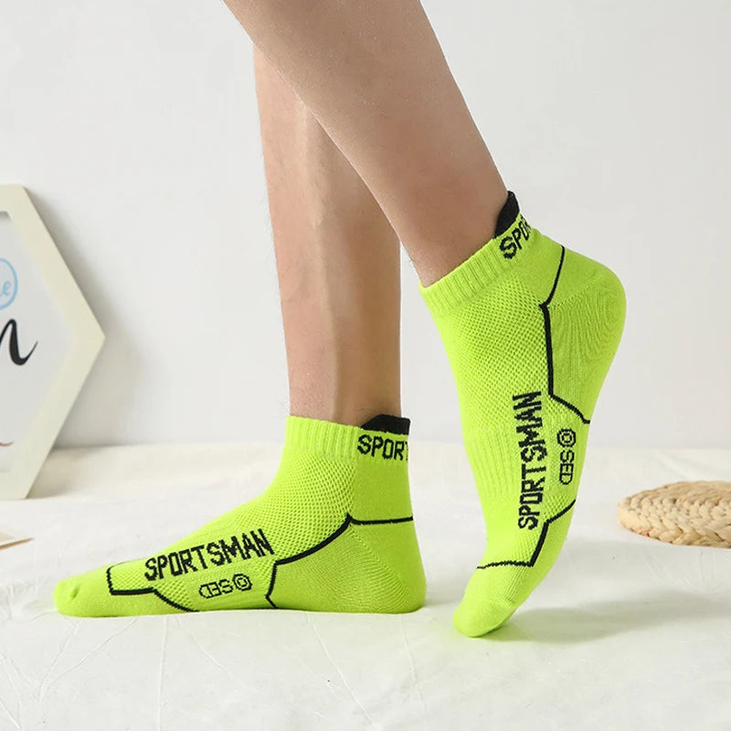 12 Pairs Summer Socks Men's Ankle Running Sports Mesh | SAMAG