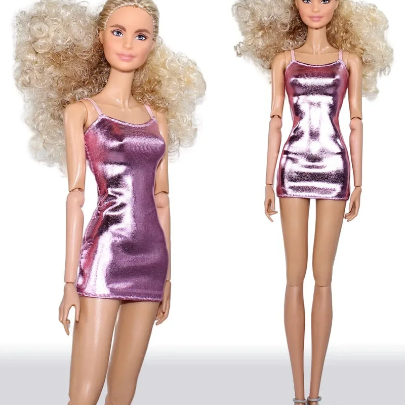 Sexy slip dress / 30cm doll braces skirt tight dress outfit for 1/6 Xinyi FR ST Blythe PP BB Doll