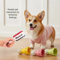 Badminton Shape Bite-Resistant Dog Toy Interactive Chew Toy Relieves Boredom Teeth Grinding Stick Puzzle for Dogs Self-Fun