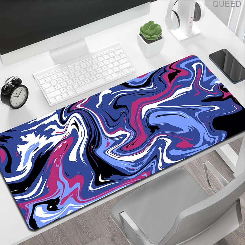 Strata Liquid 900x400 Mouse Pad Computer Laptop Anime Keyboard Mouse Mat XXL Large Mousepad Keyboards Gamers Decoracion Desk Mat