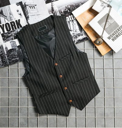 Men's Suit Vest 1920s Slim Fit Formal Business Gangster | SAMAG