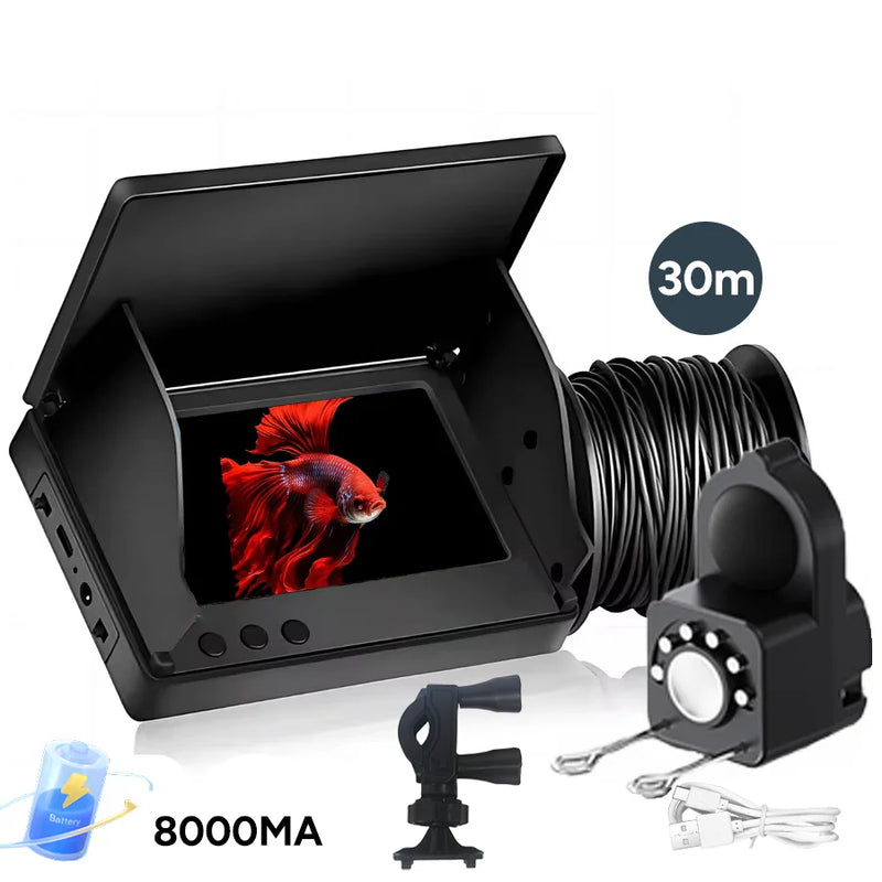 Fishing Camera 130°ortable Depth Fish Finder Water | SAMAG