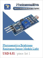 UV Sensor 240-370nm GUVA-S12SD 3528 Solar Ultraviolet Intensity Module DC 3.3-5V For Arduino /Raspberry pi