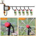 5-50M 1/4" Garden Smart Timer Irrigation Set IPX5 Waterproof LCD Automatic Watering Controller Can Be Used Water Lawn Plants kit