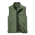 Vest Men's Outdoor Vest Casual Spring and Autumn Thin Middle-aged and Elderly Photography Fishing Vest