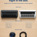2 in 1 Air Conditioner Fan Air Cooler Tabletop wall-mounted Dual-use Powerful Cooling Portable Cooling Mini Fan for Home Office