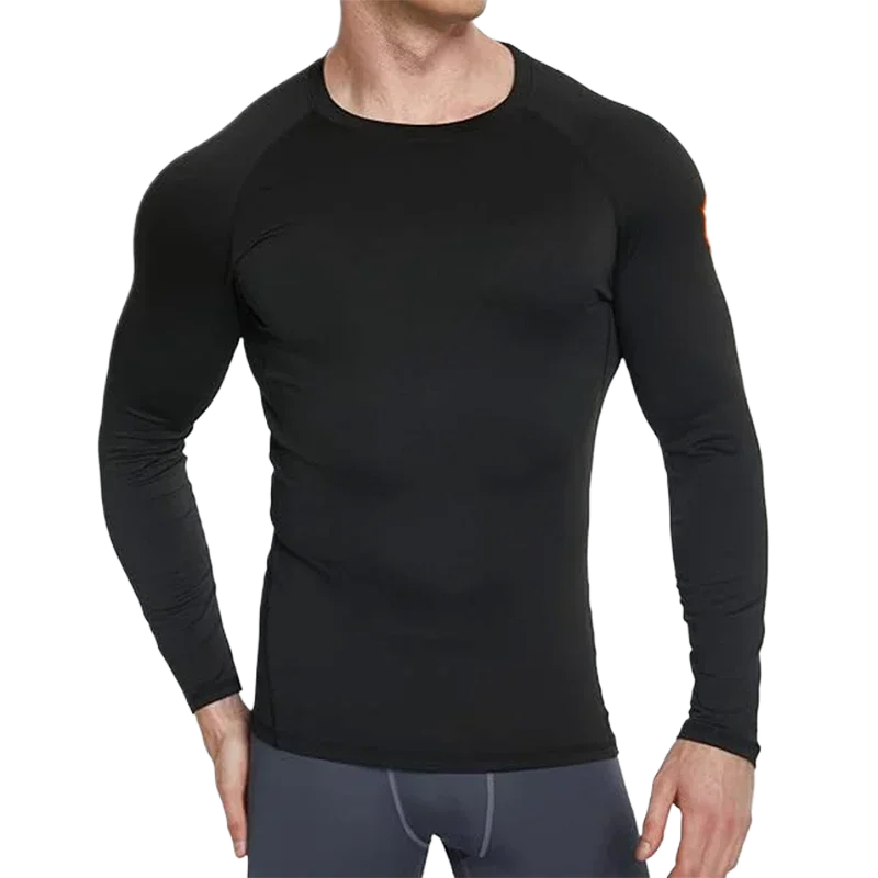 Men's Thermal Underwear Set Warm Breathable Home Wear Solid Color Versatile Sweat-Absorbing Sports Base Layer Autumn Winter