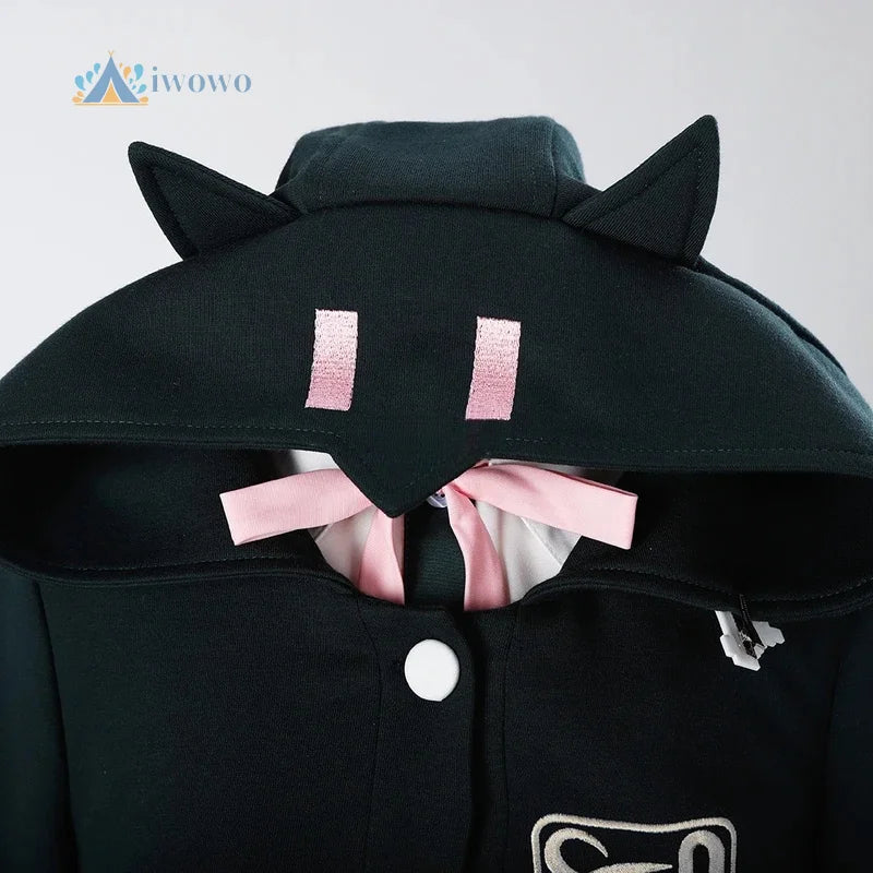 ChiaKi Nanami Cosplay Costume R-Quality Embroidery School Uniform Christmas Halloween Daily Wear
