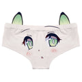 Qisin Cartoon Cotton Girlys Underwear Sexy Comfortable Low Waist Seamless Panties Cat Ears Kawaii Student Briefs Lingerie