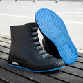 Fashionable Anti-Slip Short Rain Boots Men's Work Shoes Waterproof Kitchen Chef Rubber Shoes Men's Car Wash Fishing Work Water S
