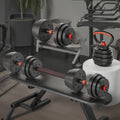 Adjustable 10-50KG Gym Set Dumbbell Barbell | SAMAG