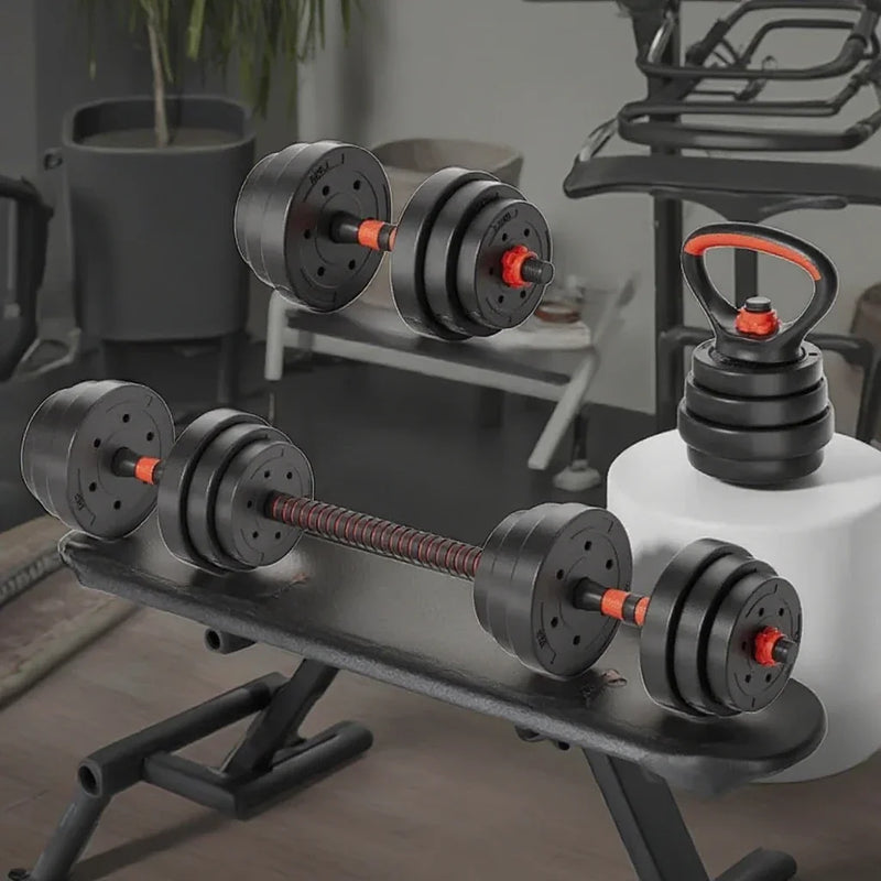 Adjustable 10-50KG Gym Set Dumbbell Barbell | SAMAG