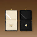 Orilv Leather Jewelry Box Set Box Light Luxury Ring Necklace Display Storage Boxs Jewelry Display Packaging Box Ladies' Gift Box