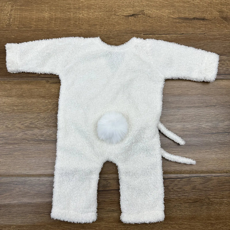 0-12 Months Baby Bunny  Rabbit Outfit Newborn Photography Props  Jumpers Baby Photo Shoot Clothing