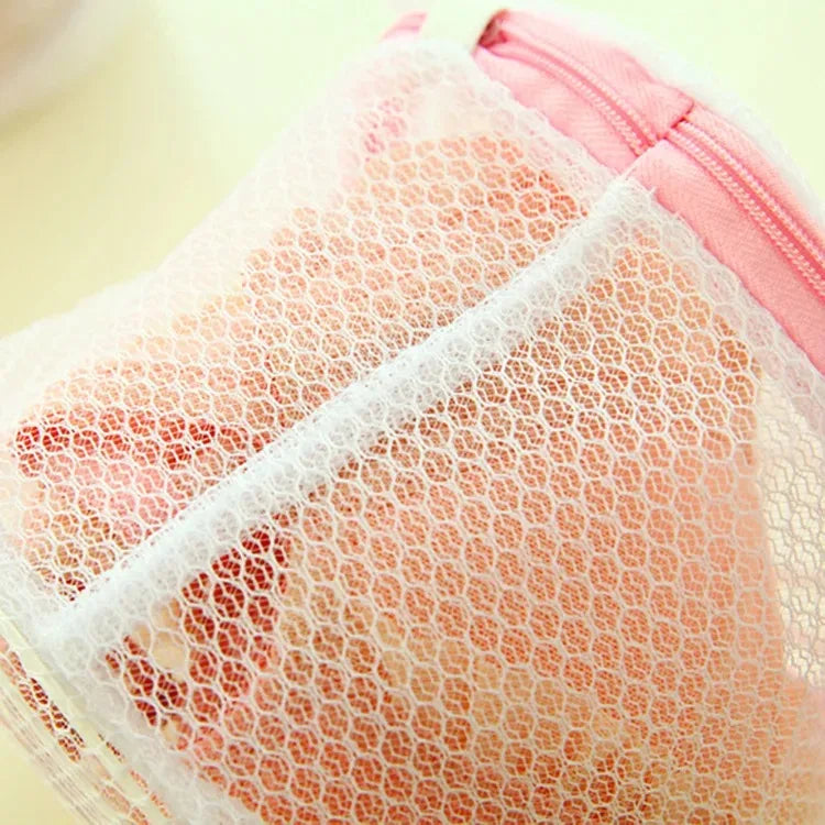 Lingerie Washing Mesh Clothing Underwear Organizer Washing Bag Useful Mesh Net Bra Wash Bag Zipper Laundry Bag