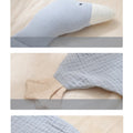 Baby Security Blanket Soft Cotton Muslin Comforter for Newborn Infant Sleeping Snuggle Toy Stuffed Animal Soothe Appease Towel