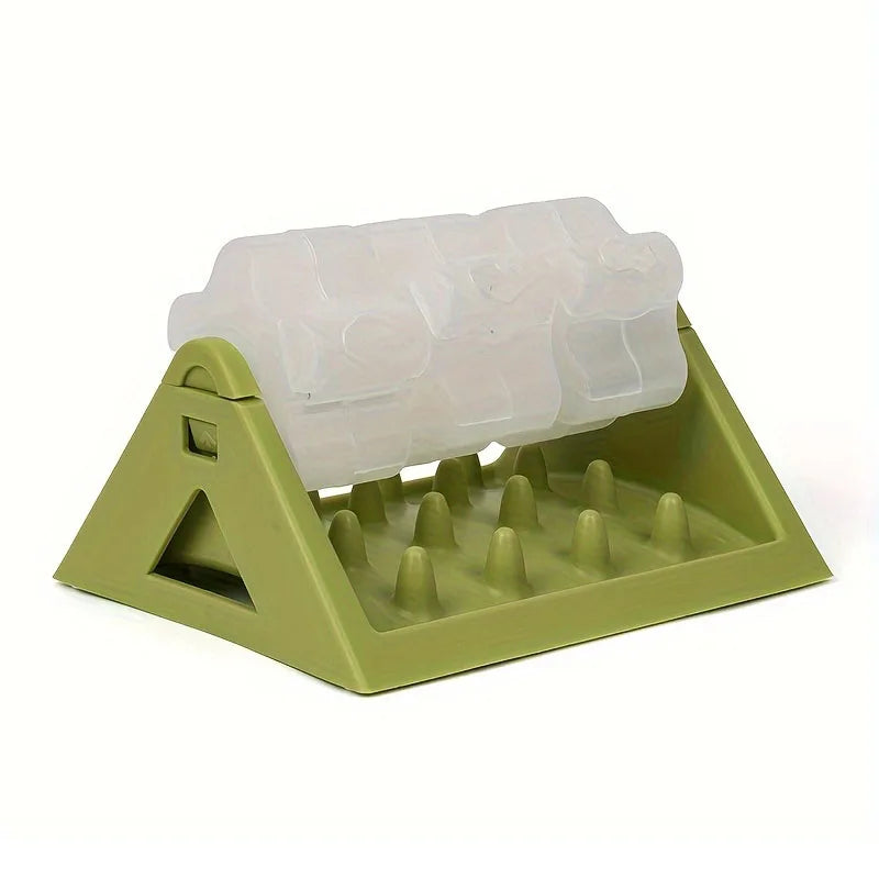 2026 New Cat Dog Pet Puzzle Feeder Snack Slow Food Dispenser Rotating Leaky Food Entertainment Toy Bite Resistant And Detachable