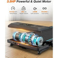 Adjustable Incline 4-in-1 Folding Treadmill, 3.5HP Quiet | SAMAG