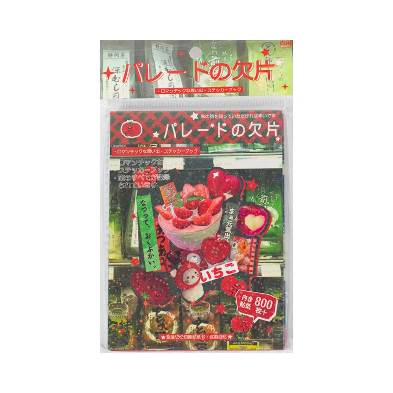 Mr. Paper 45 Sheets/book Creative Sticker Book Used of DIY Phone Case Photo Frame Album Scrapbook Retro Decoration Art Stickers