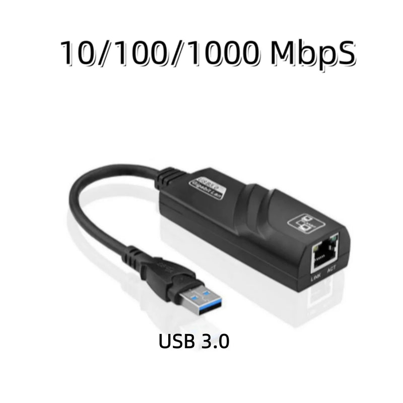 USB 3.0 wired network card to RJ45 Type - C to LAN Ethernet adapter for PC Laptop MacBook Windows - Visuel 8 | SAMAG