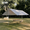 5x3m 4x3m Tarp With Support Pole Rope Peg Waterproof | SAMAG
