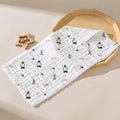 Gauze six-layer small towel pure cotton Class A baby gauze face towel burp towel seersucker bath towel saliva towel