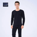 Thickened Fleece Warm Underwear Set for Men And Women Seamless Cotton Wool Shirt Large Size Winter Thermal Autumn Clothes