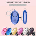 Personal Alarm With LED Light 130DB Anti Lost Wolf Self-Defense Safety Attack Emergency Alarms For Women Kids Elder