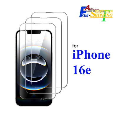 For iPhone 16e Screen Protector Tempered Glass Crystal | SAMAG