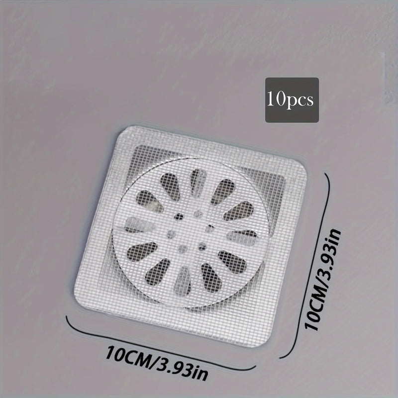 Floor Drain Sticker, Insect-proof Self-adhesive Bathroom Hair Filter Net, Sewer Filter, Kitchen Anti-blocking Mesh Net