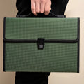 1 Pcs A4 Organ Bag Multi-layer Folder Large-capacity Portable Office Document Bags Desk Organizador Storage Data File Briefcase