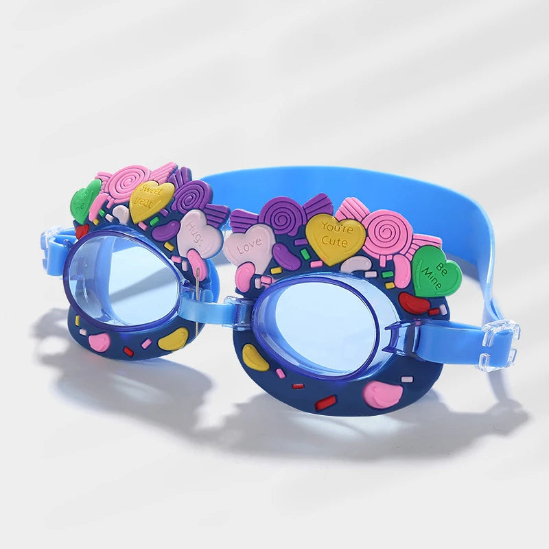 Kids Children Cute Cartoon Swim Goggles Swimming Pool | SAMAG