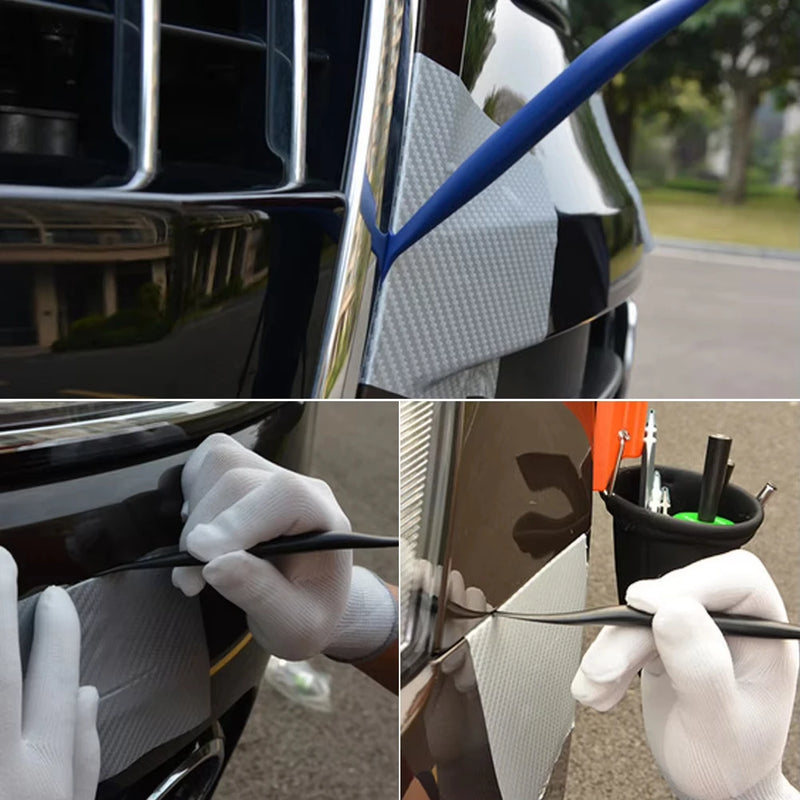 Car Micro Squeegee Curves Slot Tint Tool Set Car Stickers Wrap Vinyl Tools Auto Wrapping Film Installing Scraper Gasket Squeegee